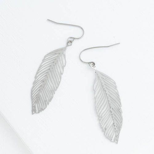 Feathered Earrings