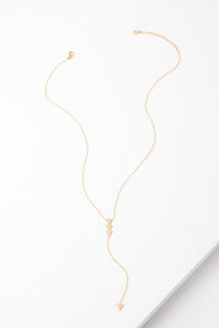 Marina Gold Arrow Drop Necklace