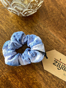 Shibori Towel Wrap + Scrunchie