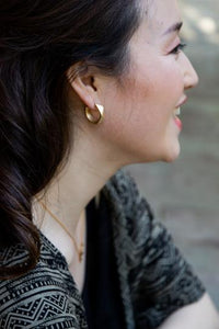 Cassidy Gold Hoop Earrings