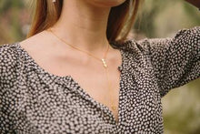 Load image into Gallery viewer, Marina Gold Arrow Drop Necklace